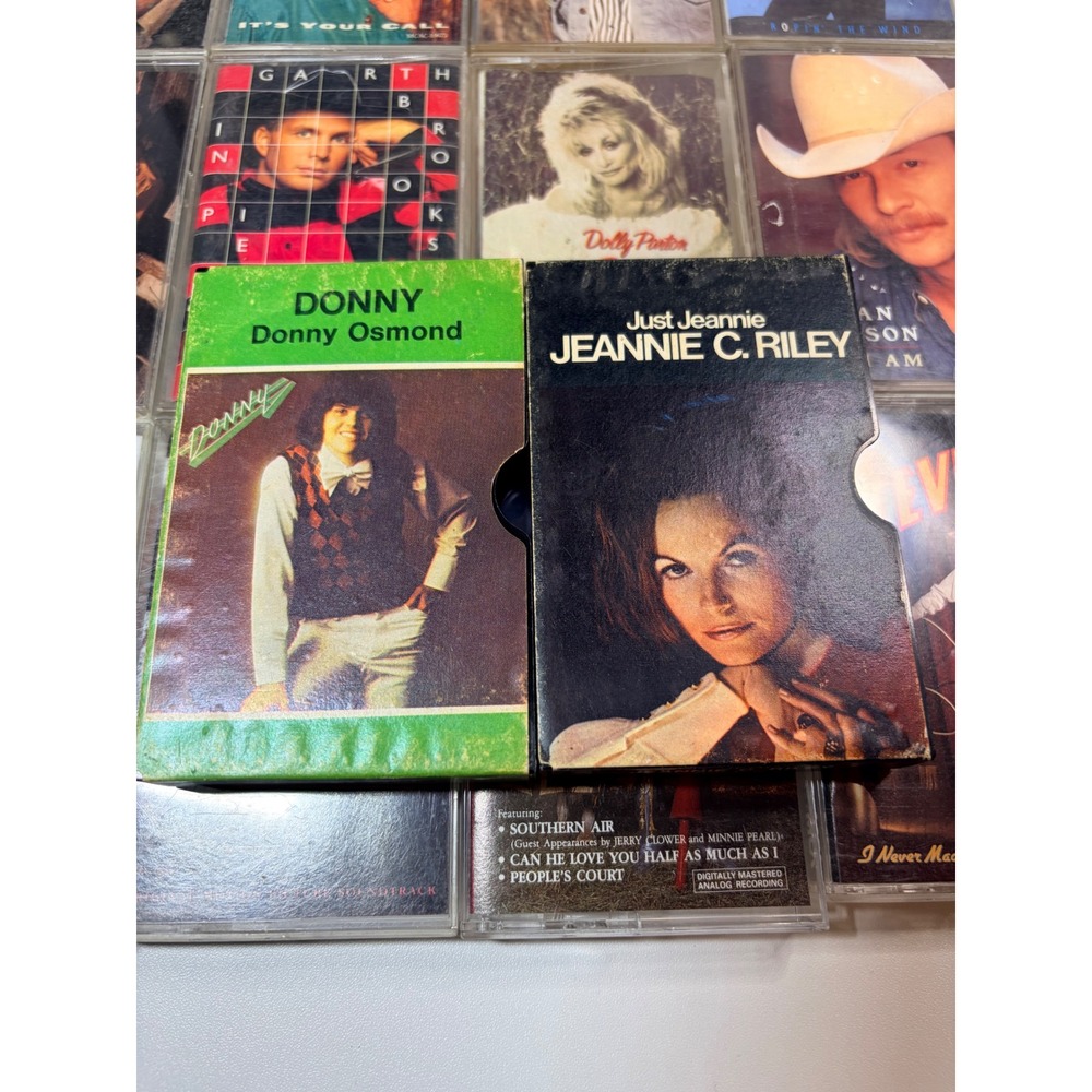 Lot of 15 Vintage Cassette Tape Cases & J-Cards (No Cassette tapes included) - Picture 7 of 9